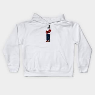 Bull Terrier Skinhead Kids Hoodie